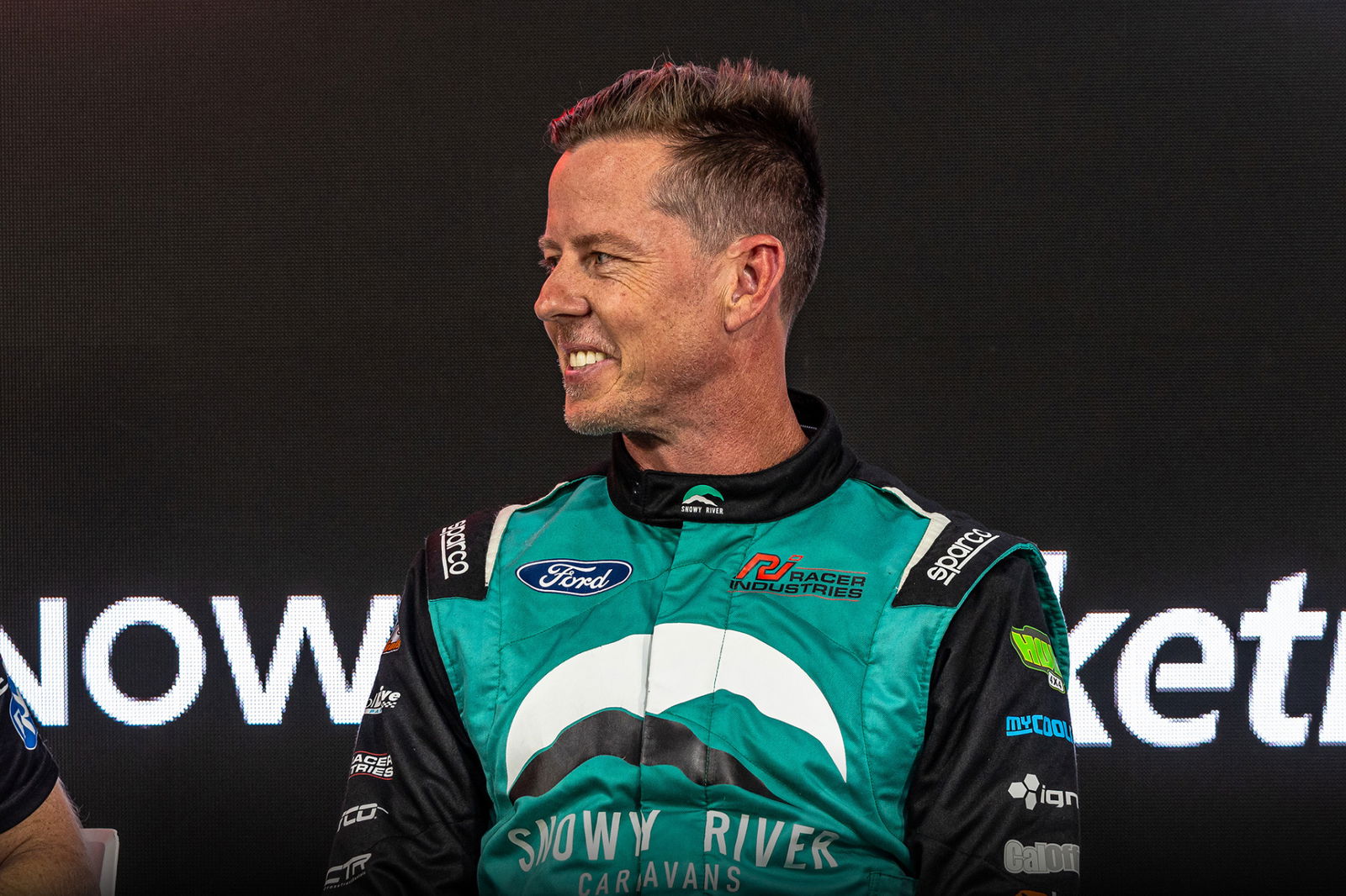 Blanchard Racing Team driver James Courtney.