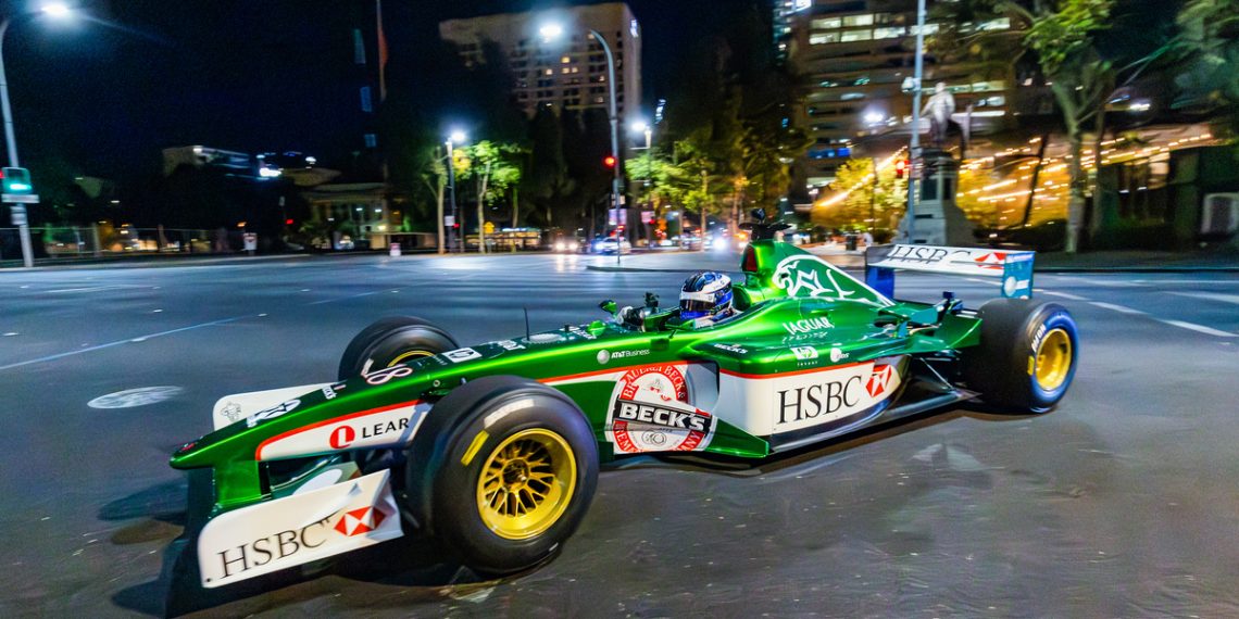The Adelaide Motorsport Festival has further bolstered its F1 ranks with the addition of a 2001 Jaguar R2. Image: Adelaide Motorsport Festival