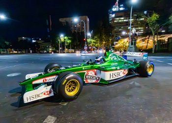 The Adelaide Motorsport Festival has further bolstered its F1 ranks with the addition of a 2001 Jaguar R2. Image: Adelaide Motorsport Festival