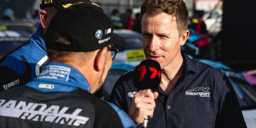 Commentator Chris Stubbs.
