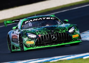 The RAM Motorsport Mercedes-AMG GT3.