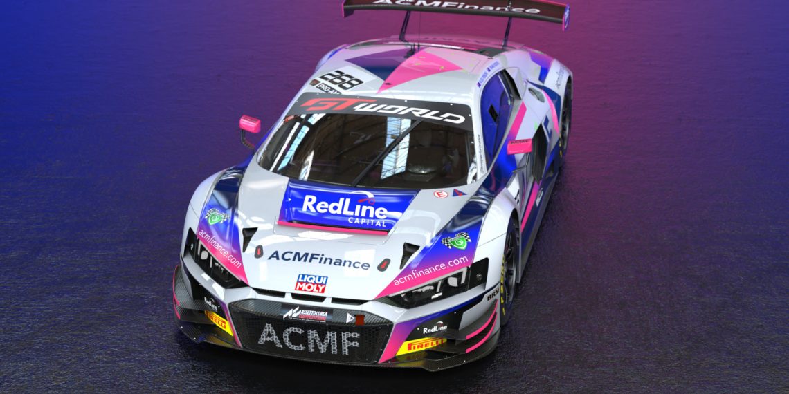 The Alex Peroni/Mark Rosser Audi R8 LMS GT3 EVO II they will race in GT World Challenge Australia in 2025.