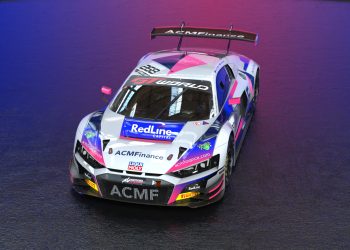The Alex Peroni/Mark Rosser Audi R8 LMS GT3 EVO II they will race in GT World Challenge Australia in 2025.