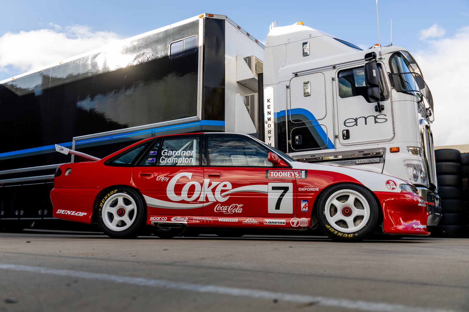 Restored Coke Commodore set for track return