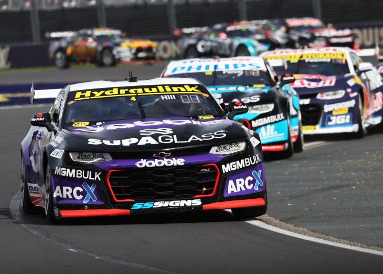 Cameron Hill won Race 5 of the 2025 Repco Supercars Championship at the MSS Security Melbourne SuperSprint.