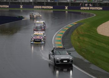 The fourth and final Supercars race in Melbourne was called off. Image: InSyde Media