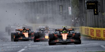 Lando Norris has won an incredible Formula 1 Australian Grand Prix from Max Verstappen. Image: XPB Images.