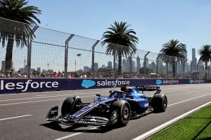 Lando Norris ended the opening practice hour fastest but it was Carlos Sainz who stole the show in Albert Park. Image: XPB Images.