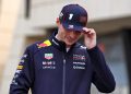 Max Verstappen escaped punishment after extending his middle finger at Williams youngster Luke Browning in testing. Image: XPB Image