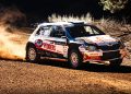 Scott Pedder's Skoda Fabia R5.