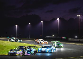 Fifteen cars will do battle under lights in Sydney this weekend. Image: Supplied