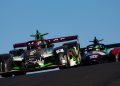 Reigning Prototype Series title holder Jason Makris won the third race, here leading Race 1 and 2 winner John Paul Drake.