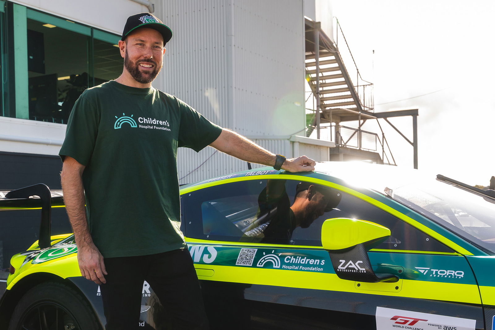 Liam Talbot will support the Children's Hospital Foundation, matching donations to his cause.