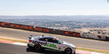 The Speedcafe BMW set the pace in Practice 1. Image: Pace Images