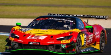 The Jaxon Evans/Elliott Schutte Ferrari 296.