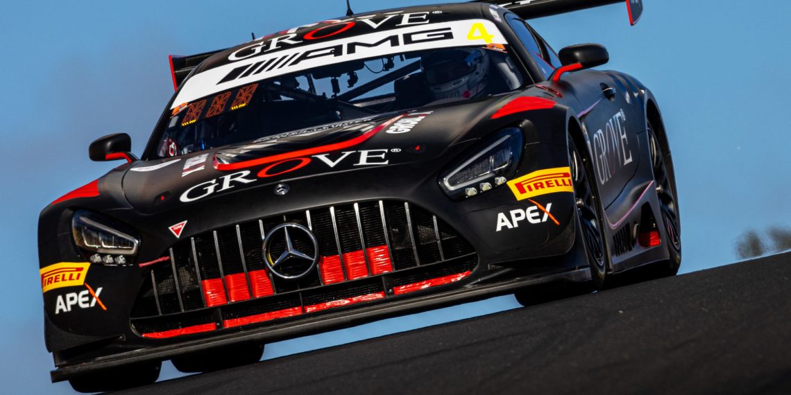 Stephen Grove's Mercedes-AMG GT3.