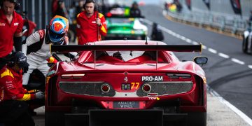 Arise Racing's Ferrari 296 GT3.