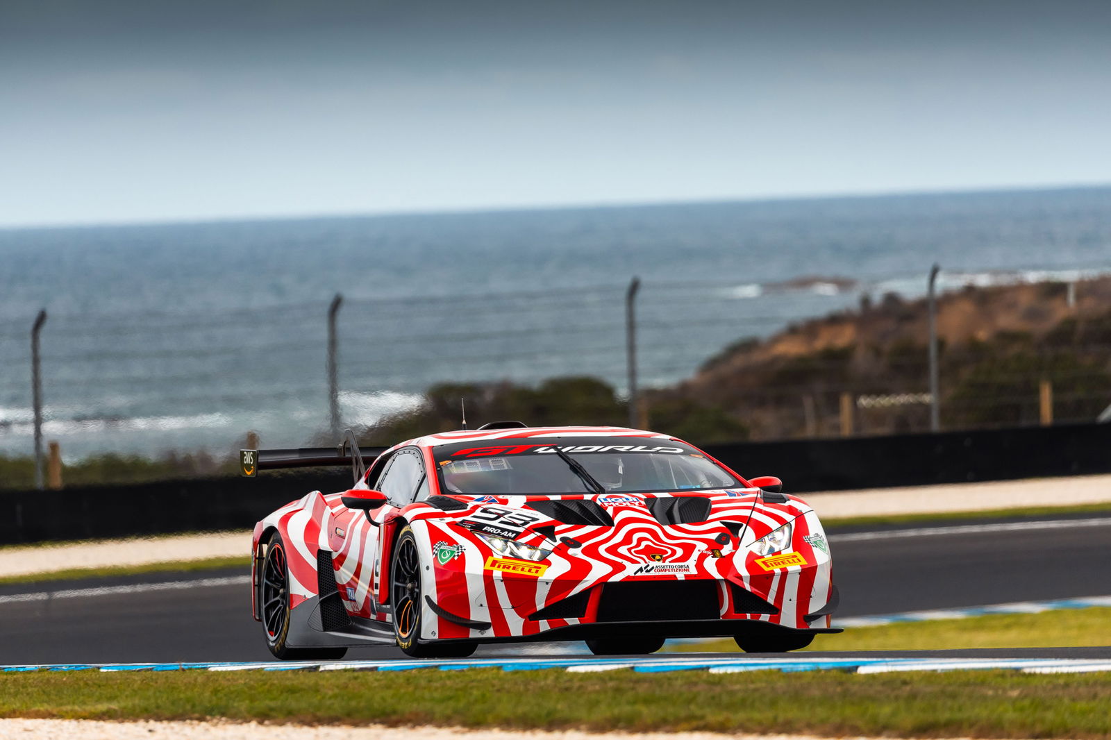The Wall Racing Lamborghini Huracan GT3 EVO.