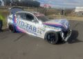 The crashed #24 BMW. Image: Garry O'Brien