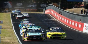 The second Trans Am race was cut short. Image: InSyde Media