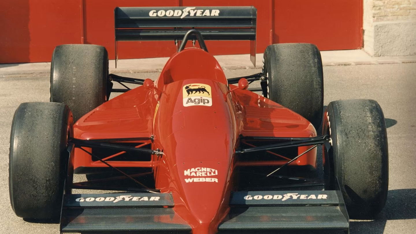 The Ferrari 637 that was to contest the Indianapolis 500.