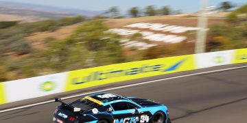 James Moffat set the Trans Am pace at Mount Panorama. Image: InSyde Media