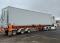 A Supercars shipping container pictured at Taupo.