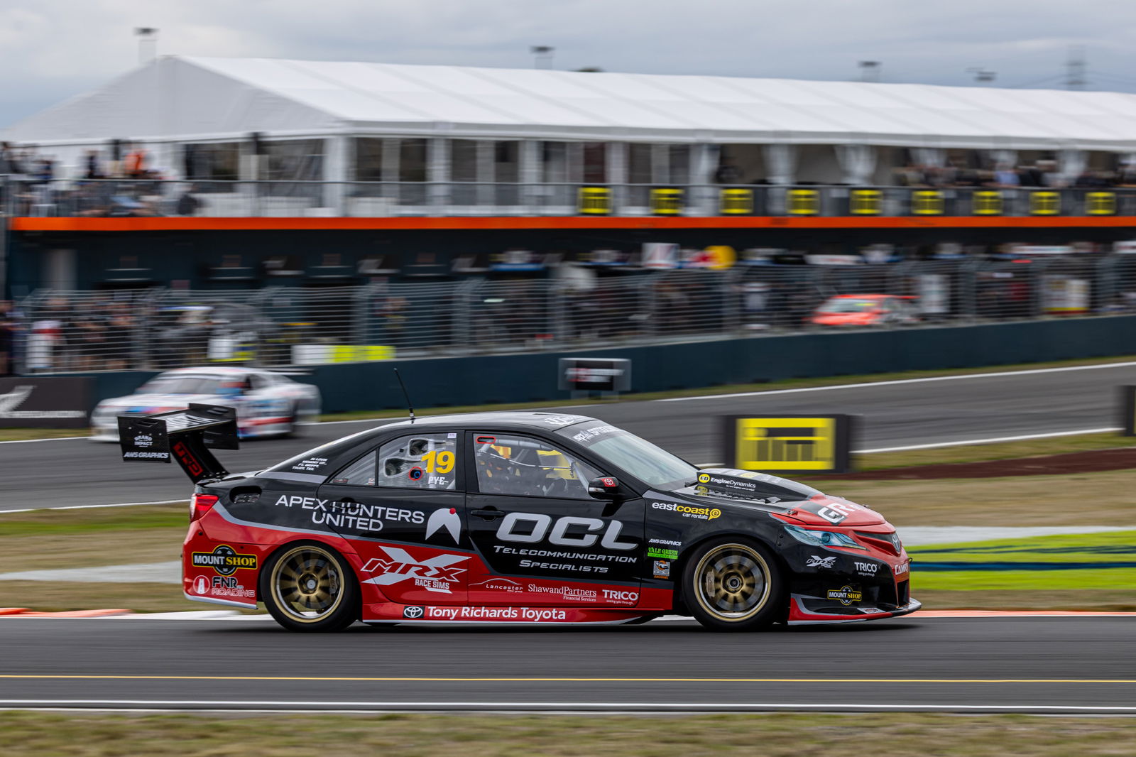 ‘That’s a blast’: Pye wins at Taupo in 800bhp Camry