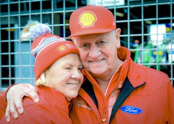Dick Johnson with wife Jill.