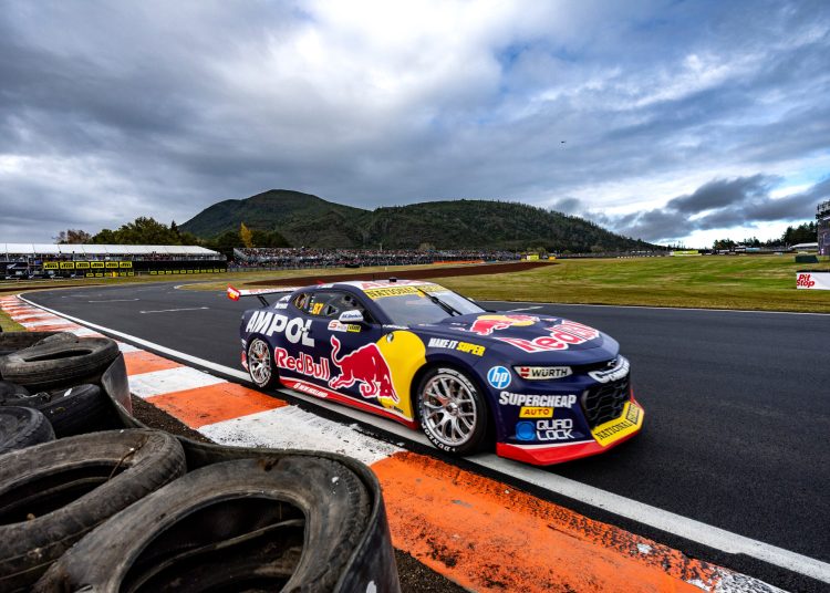 Will Brown during the Supercars round at the Taupo Motorsport Park in 2024.
