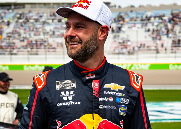 Shane van Gisbergen drives for Trackhouse Racing.