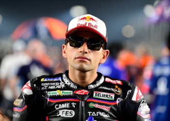 Jorge Martin at the Qatar Motorcycle Grand Prix.