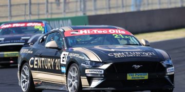 The #21 Mustang at the centre of the controversy. Image: Speed Shots Photography