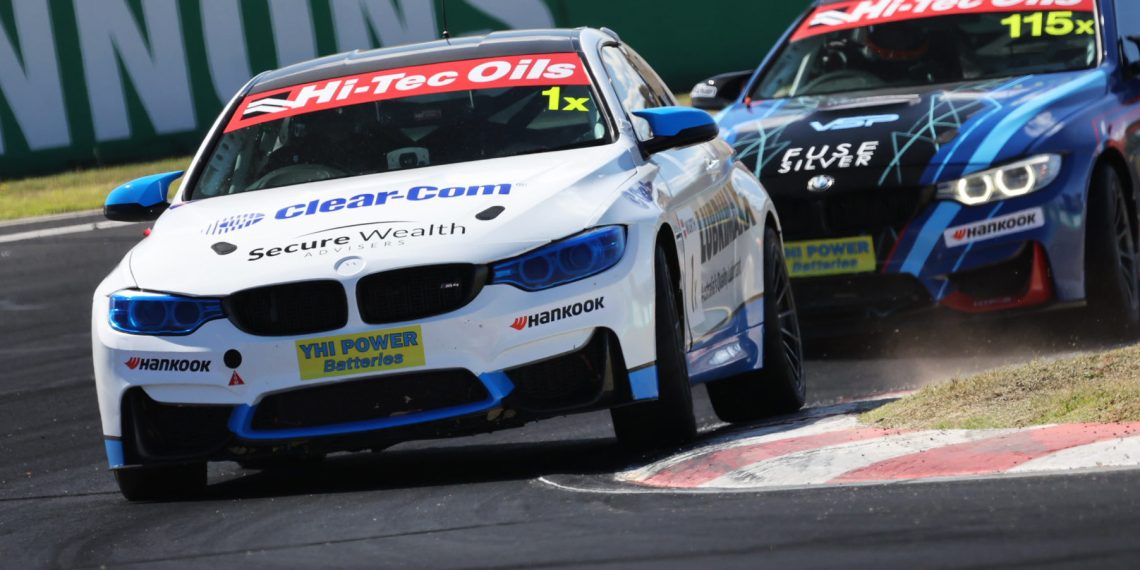 The #1 BMW M4 of Jayden Ojeda/George Miedecke/Simon Hodges at the Bathurst 6 Hour.