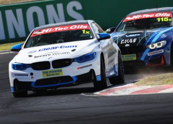 The #1 BMW M4 of Jayden Ojeda/George Miedecke/Simon Hodges at the Bathurst 6 Hour.