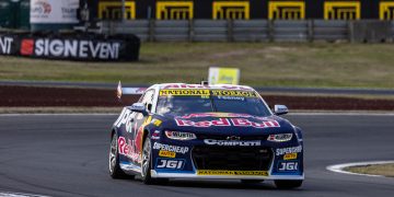 Broc Feeney on track at Taupo.