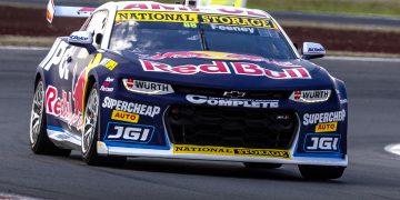 Broc Feeney during Practice 1 at the ITM Taupo Super440.