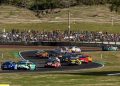 The start of Race 9 at the ITM Taupo Super440.
