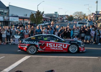 PremiAir's Richie Stanaway Camaro in Taupo.