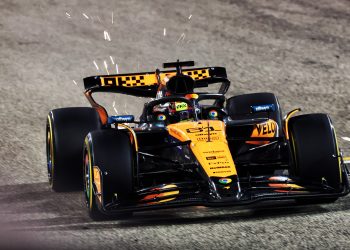 Television coverage of Oscar Piastri winning the Bahrain Grand Prix has come in for some high-profile criticism. Image: XPB Images.
