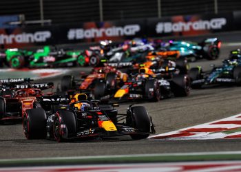 TV times and how to watch the 2025 Formula 1 Bahrain GP. Image: XPB Images.