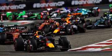 TV times and how to watch the 2025 Formula 1 Bahrain GP. Image: XPB Images.