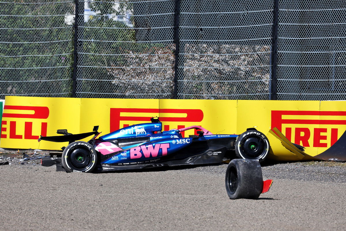 Alpine issues repair update after Doohan’s Suzuka crash