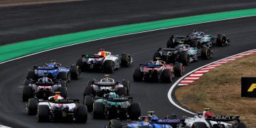 A meeting in Bahrain on Friday is expected to reject a return to normally aspirated V10 F1 engines. Image: XPB Images.