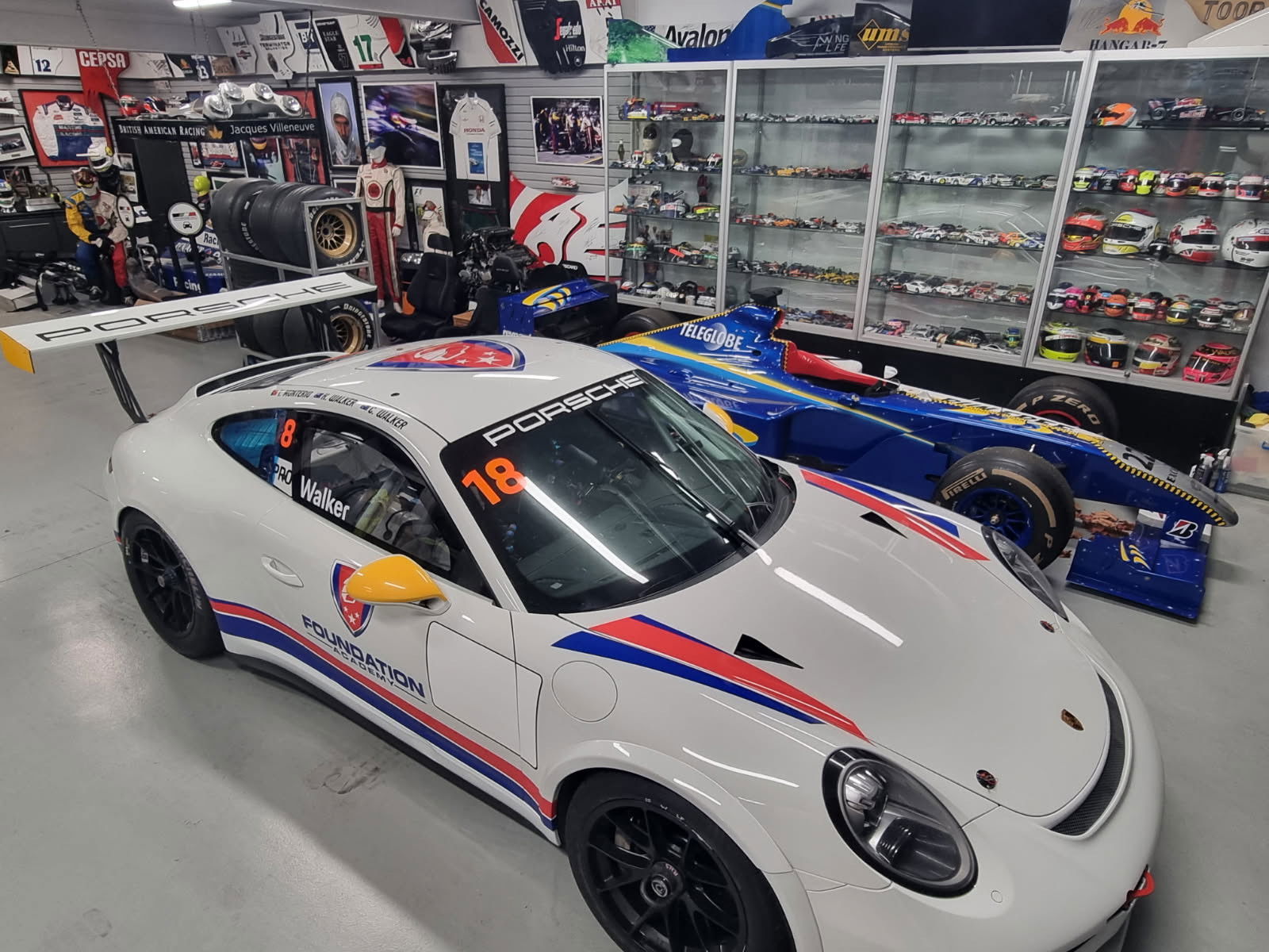 Grandson of late AGP boss inks Porsche deal