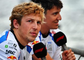 Liam Lawson's tenure with the senior Red Bull team had a noticeable impact on his personality. Image: XPB Images.