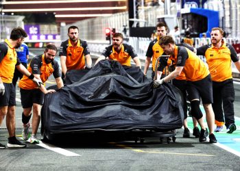 Lando Norris branded himself a "f*****g idiot" after crashing out of qualifying for the Saudi Arabian Grand Prix. Image: XPB Images.