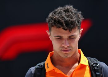 Lando Norris has admitted that he dwells on the negatives and often forgets the positives. Image: XPB Images.