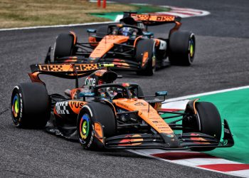 Oscar Piastri has given his thoughts on McLaren's decision not to move Lando Norris aside. Image: XPB Images.