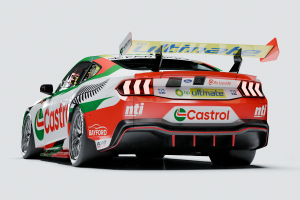 Thomas Randle's updated #55 Ford Mustang for the Taupo Super440.
